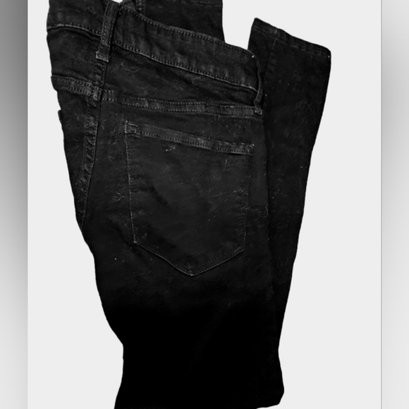 Old Navy Black Mid Rise Rockstar Jeggings - Picture 2 of 5